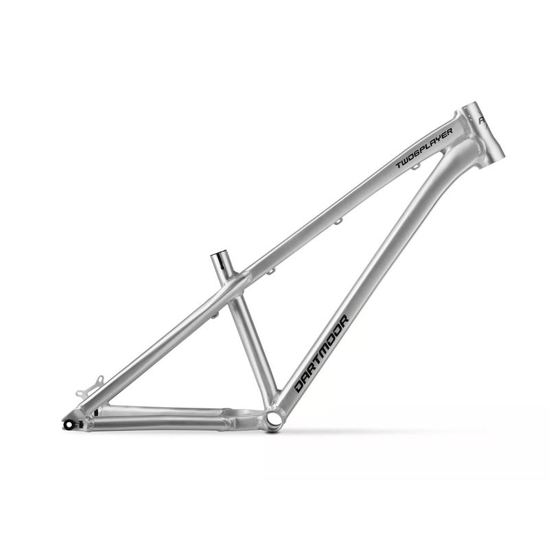 Cadre Dirt Two6Player Pro 26'' Glossy Brushed Silver 2027 Taille L