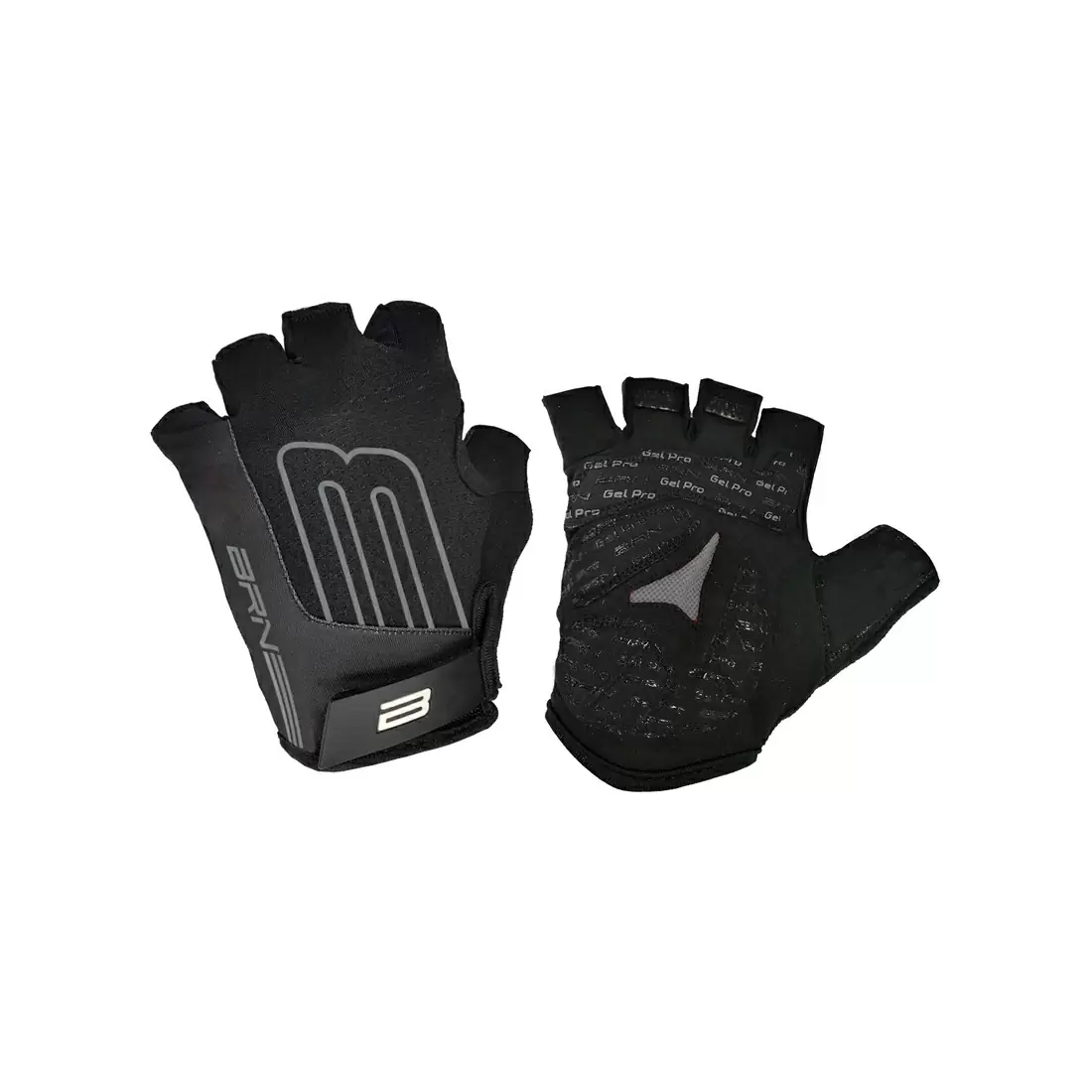 Guantes Gel Pro Bend Negros Talla M - image