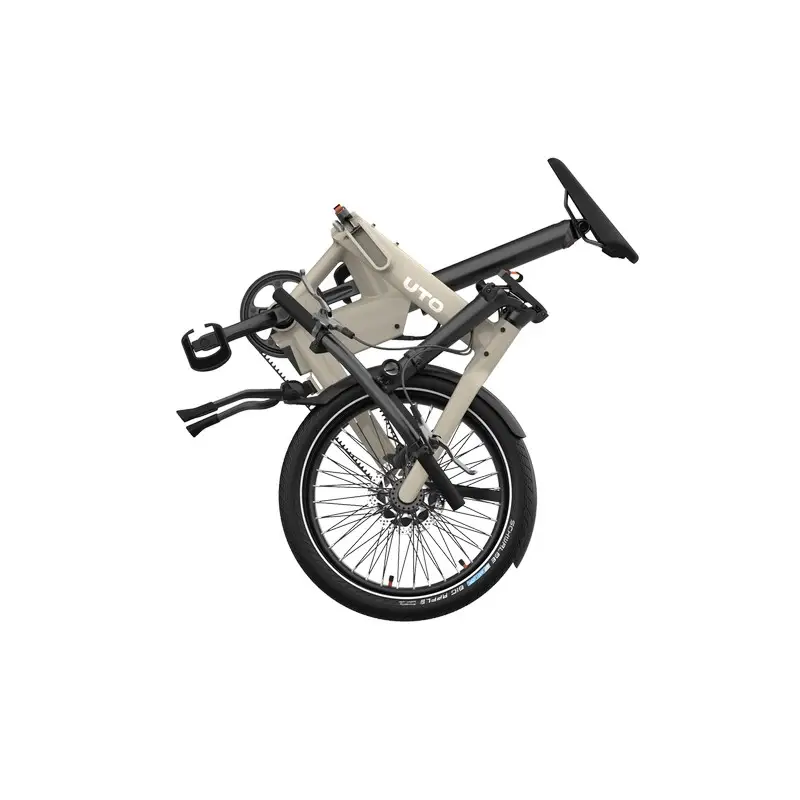 Folding Electric Bike PRO20 20'' 1v 352Wh Bafang Beige One Size #4