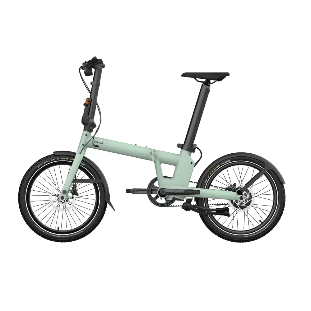 Bici Elettrica Pieghevole Afternoon PRO 20'' 2v 352Wh Bafang Posteriore Verde Taglia Unica #4