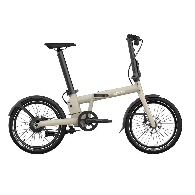 Folding Electric Bike PRO20 20'' 1v 352Wh Bafang Beige One Size - image