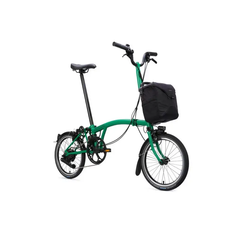 Faltbares Elektrofahrrad Electric C Line 16'' 4V 345Wh e-Motiq Größe M  Palmgrün - image