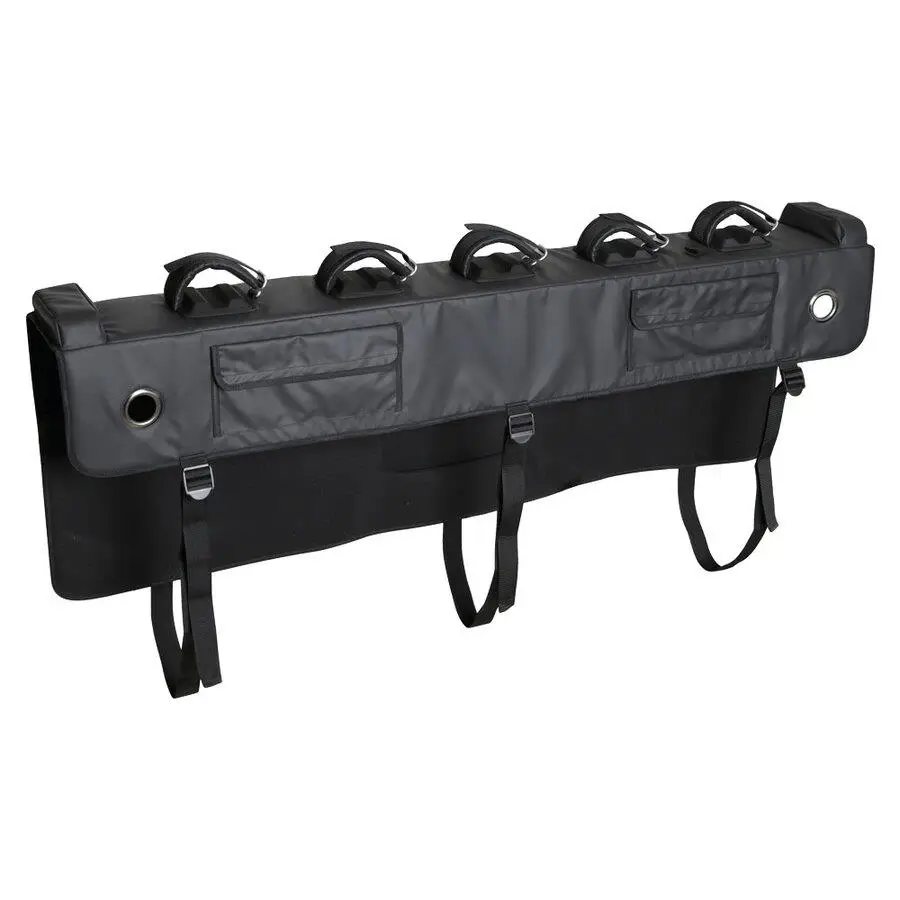 Protection For Pickup Truck Bike Transport Tailgate Pad For 5 Bikes Black #2