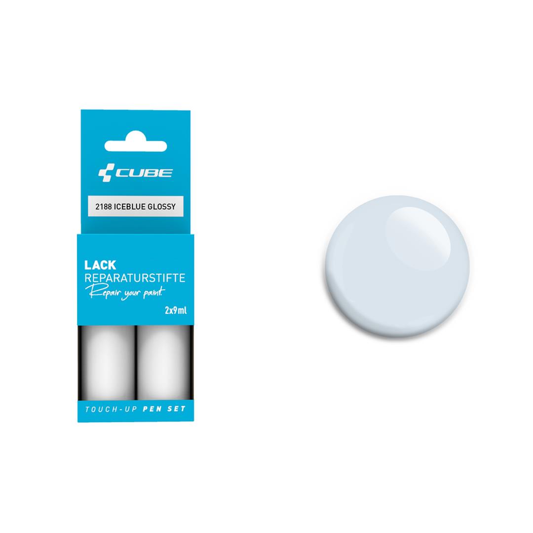 Pluma para retoque de pintura Iceblue Glossy 2188