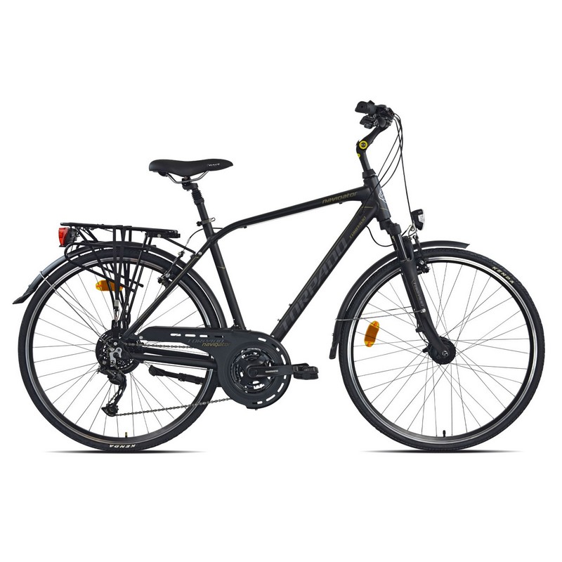 City Bike Navigator Lux T410 Man 28'' 24s Black Size M
