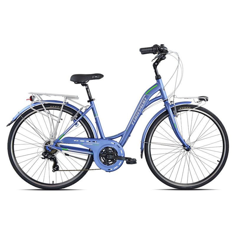Bici City Partner Lady T436 Donna 28'' 21v Azzurro Taglia S