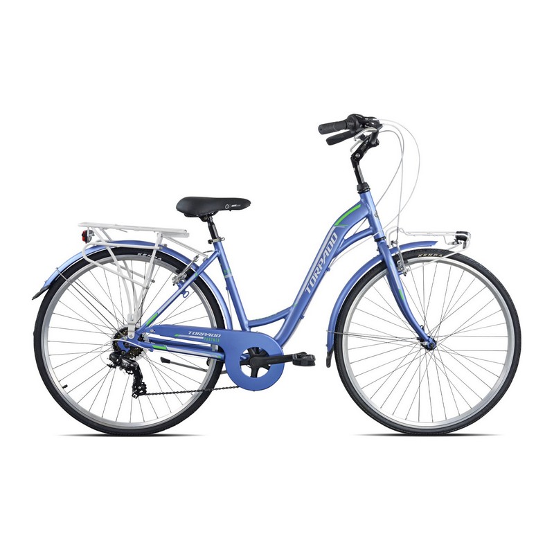 City Bike Partner T441 Woman 28'' Shimano 6s Light Blue Size S