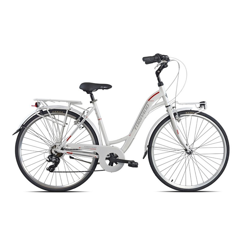 City Bike Partner T441 Woman 28'' Shimano 6s White Size S