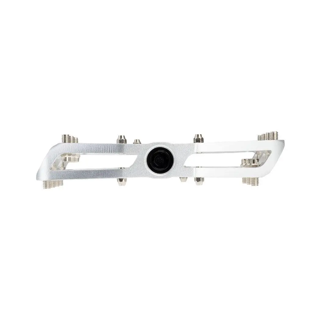 Coppia Pedali Allmtn 6.0 Flat Narrow 114x100mm Argento #2