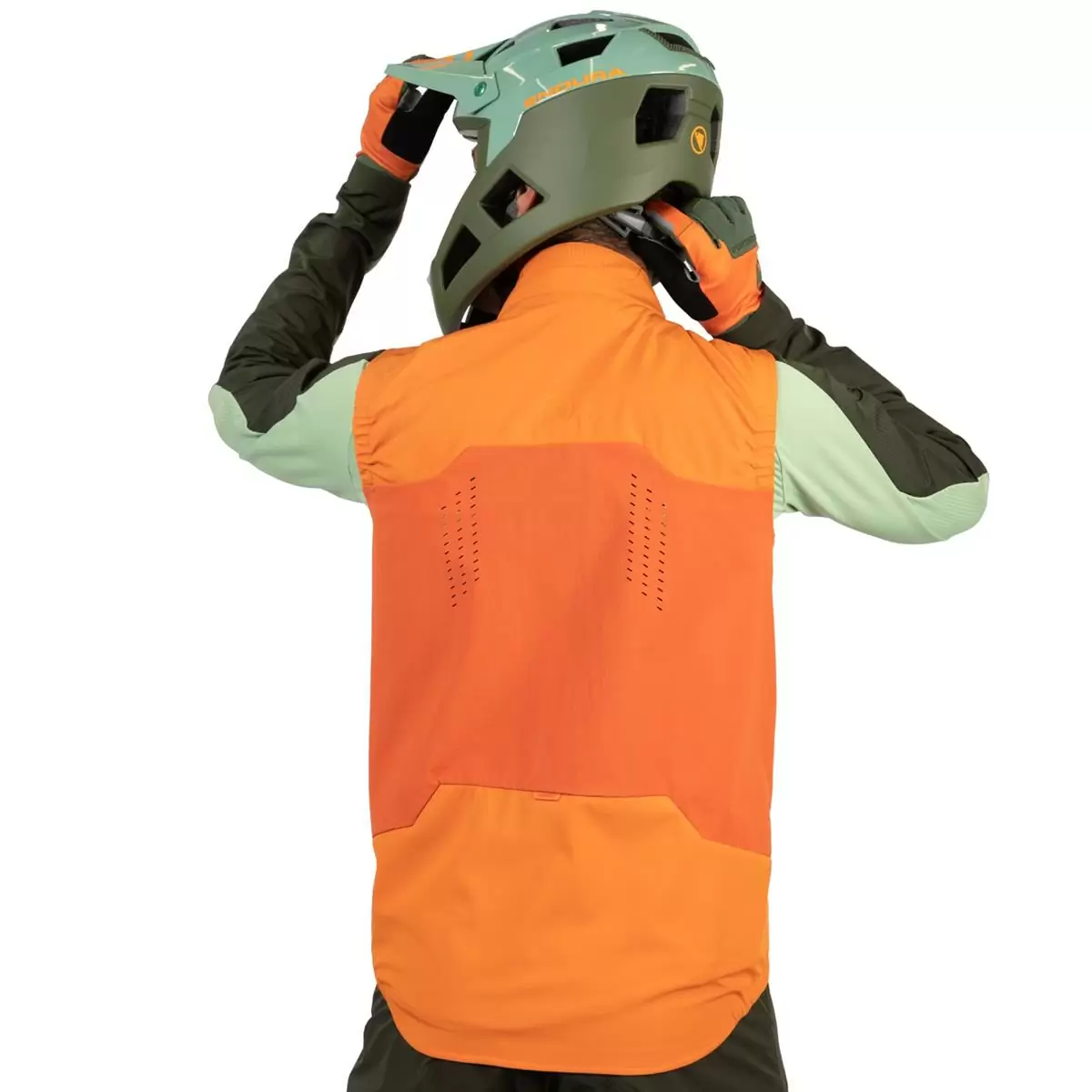 Windproof Vest MT500 Spray Orange Size S #1