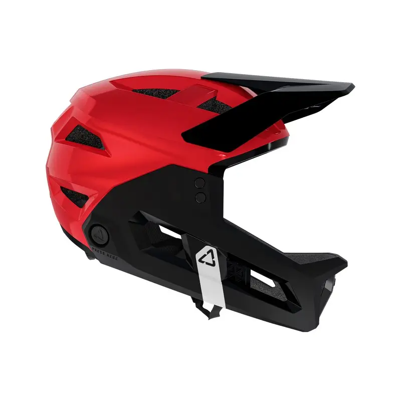 Casco MTB Integrale Bambino Enduro 2.0 Mentoniera Rimovibile Rosso Taglia XS (50-54cm) #1