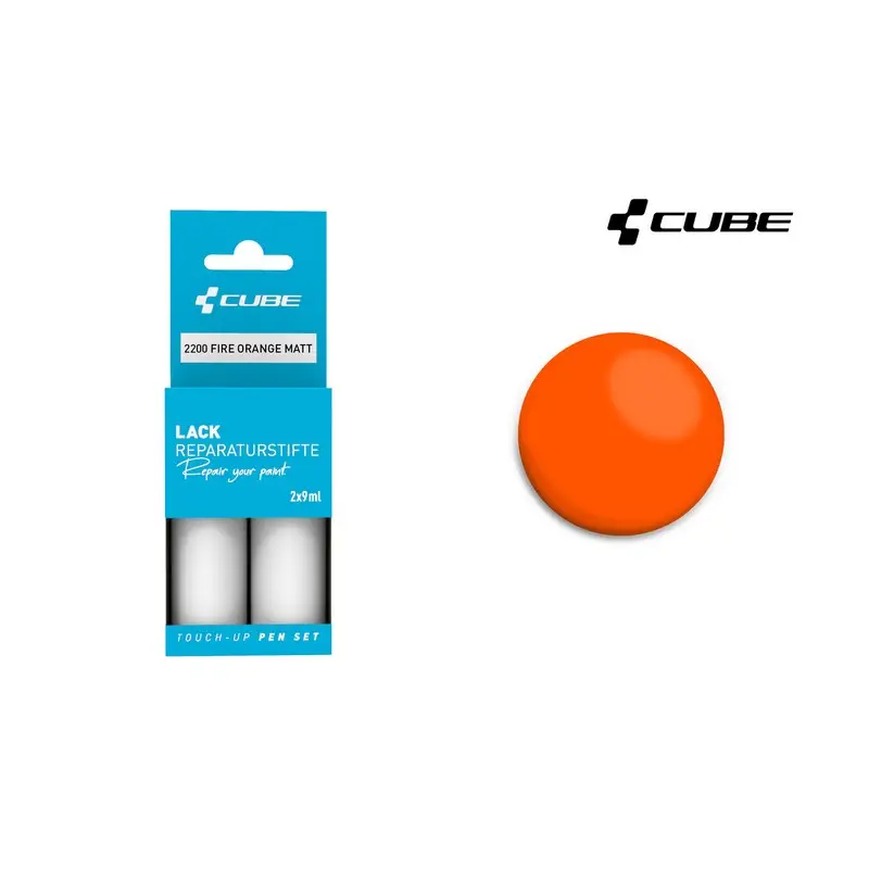 Penna Per Ritocco Vernice Fire Orange Matt 2200 - image