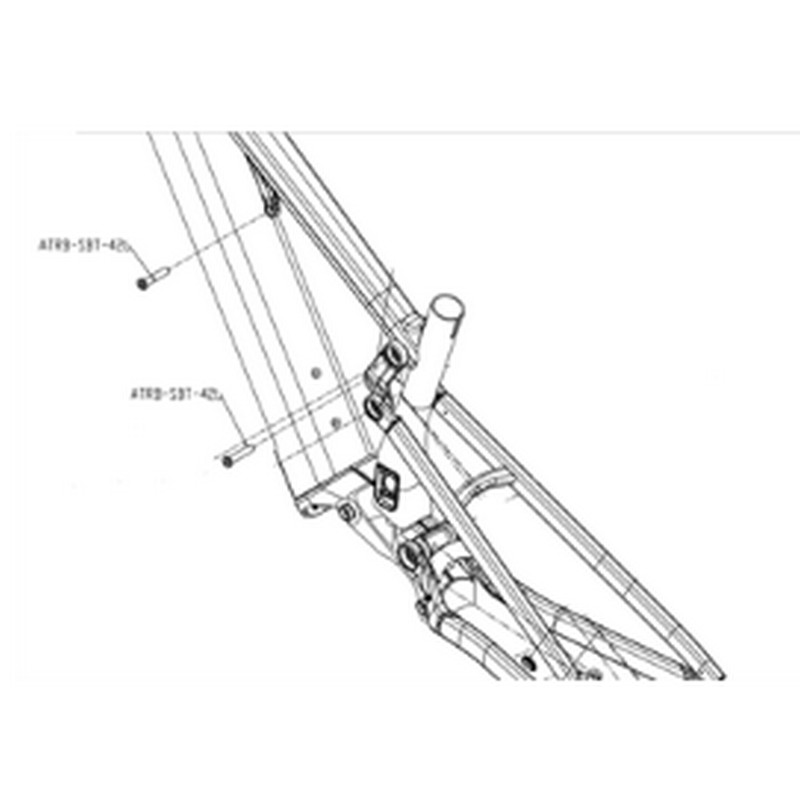 Kit de Fixation Amortisseur Arrière Trailray 150