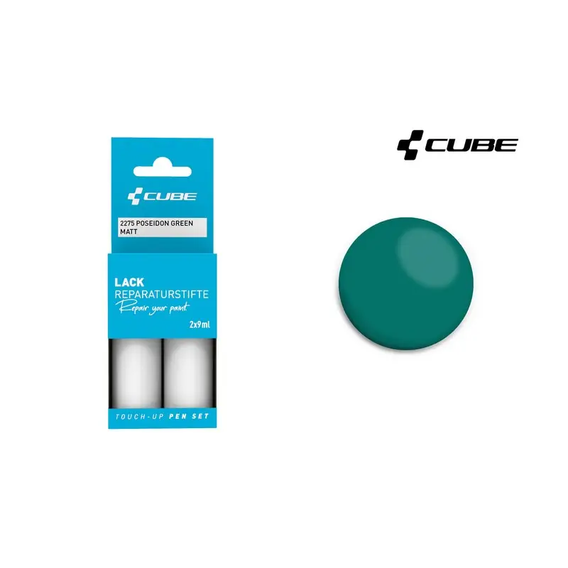 Penna Per Ritocco Vernice Poseidon Green Matt 2275 - image