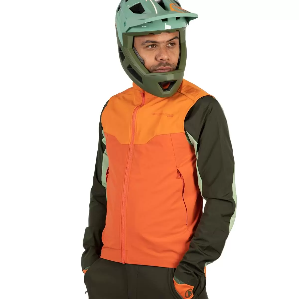 Windproof Vest MT500 Spray Orange Size S #2