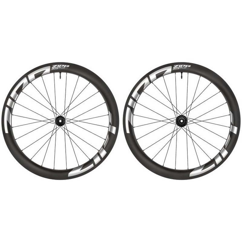 Coppia Ruote Gravel 303 XPLR S 28'' Disc 12x100/12x142mm Nero/Bianco Corpetto HG 11/12v