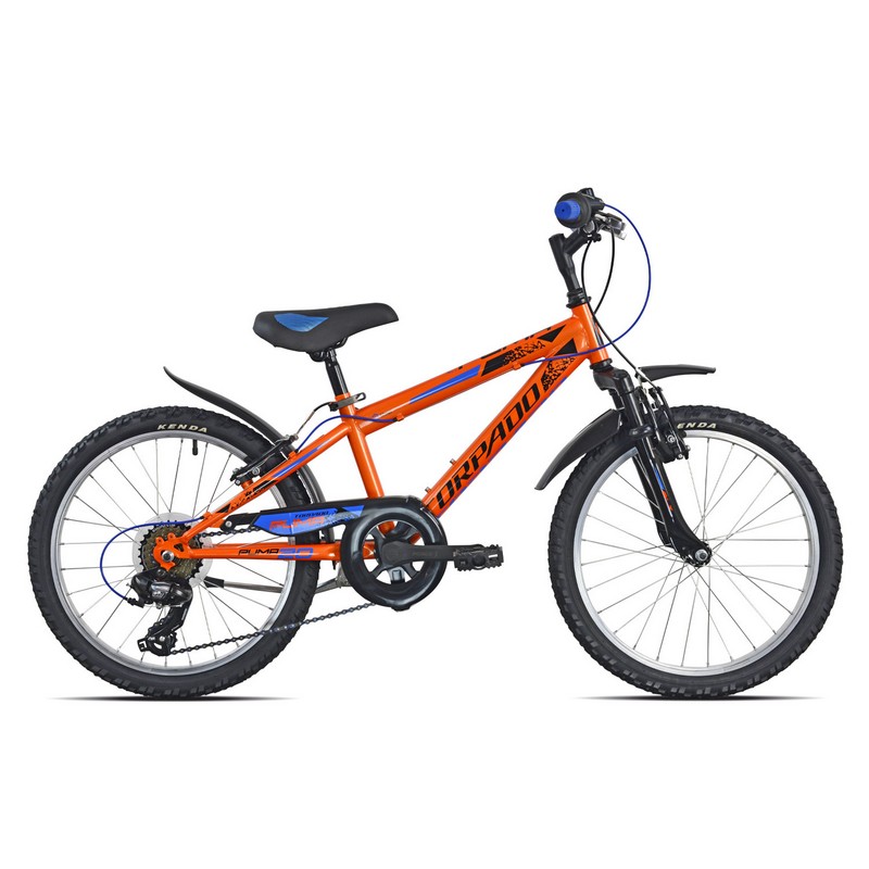 Bicicletta MTB Bambino 6-8 Anni Puma T630 20'' 6v Arancio