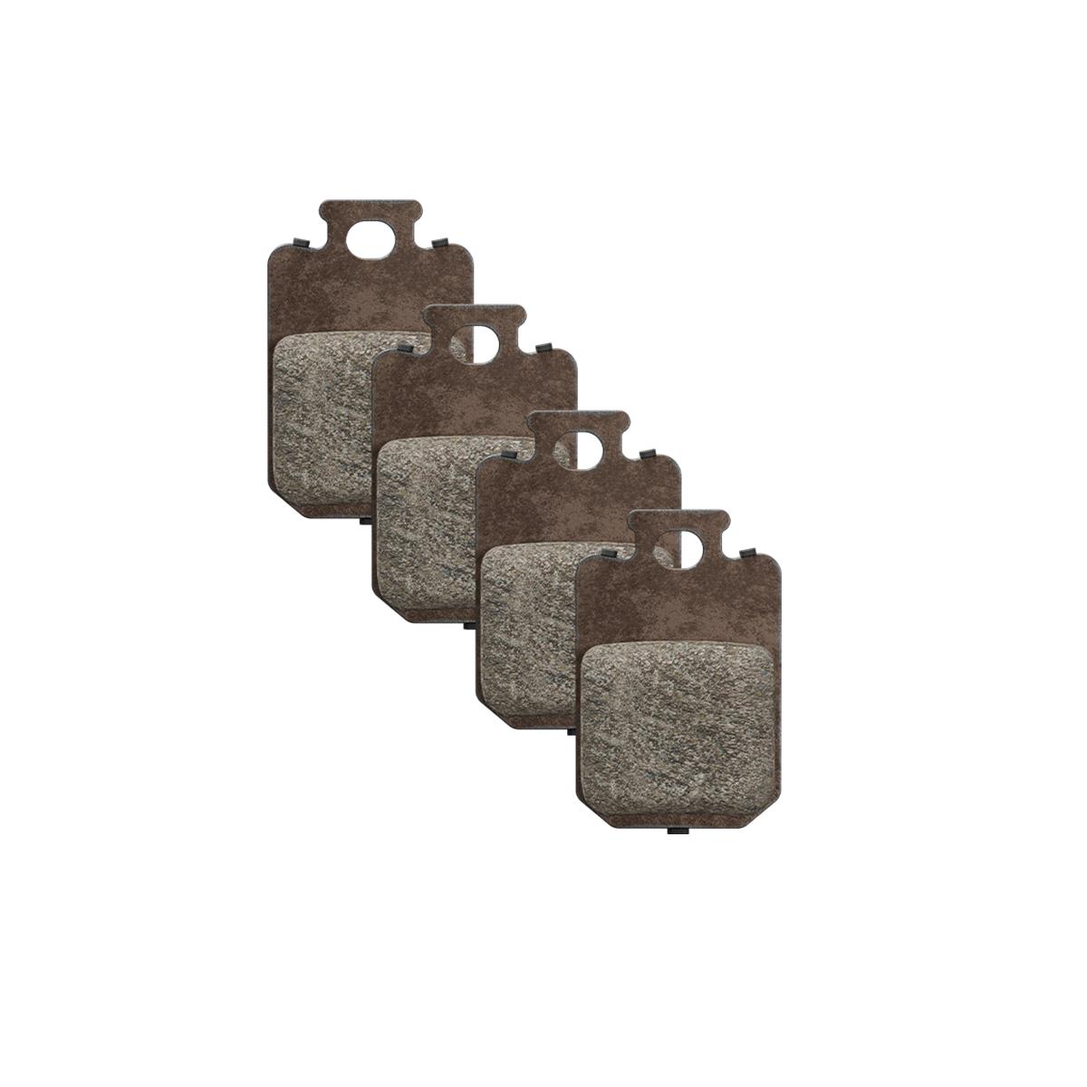 MDP 8+ pastillas de freno para 4 pistones mt freno