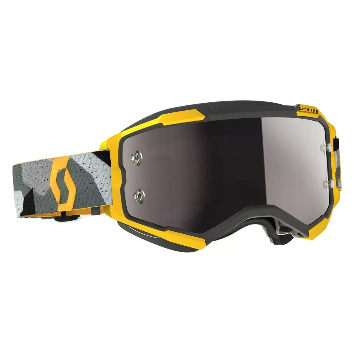 Fury goggle Yellow/Grey Silver Chrome Works Lens - image