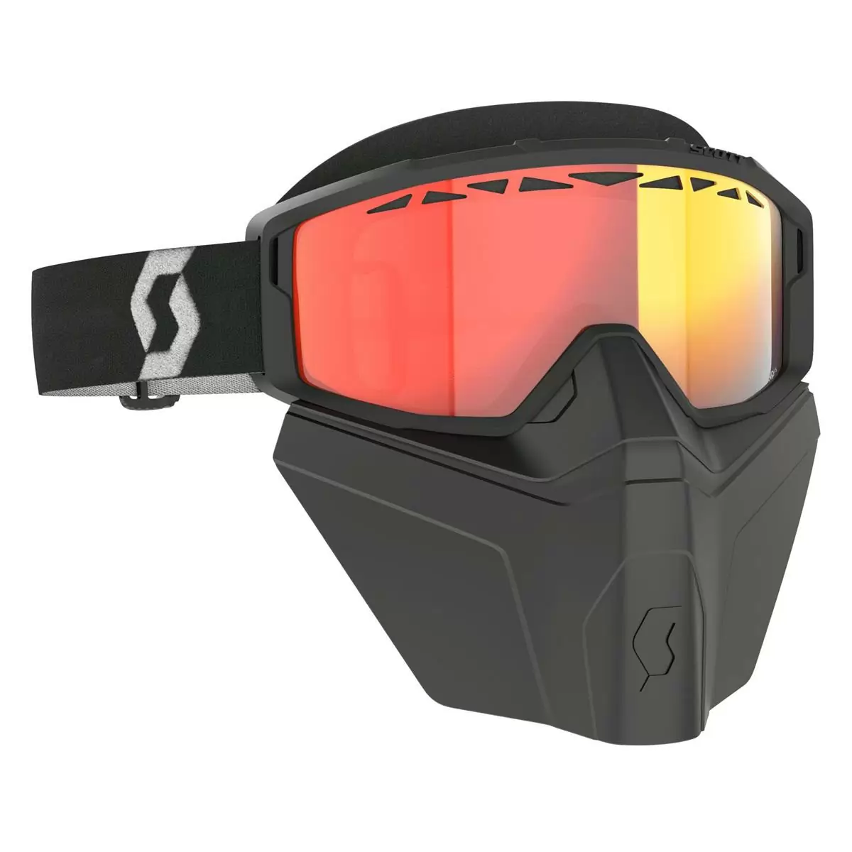 Primal Safari Facemask Black - Light Sensitive Photochromic Lens - image