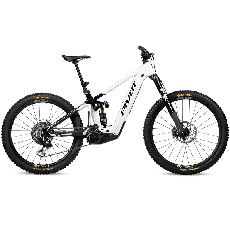 Shuttle LT Team XX 29/27,5'' 170mm 12v 800Wh Bosch CX Race Blanc Pierre Froide 2026 Taille S - image