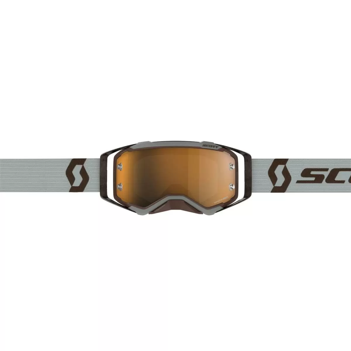 Lente Prospect Goggle Grey/Brown Gold Chrome Works #1