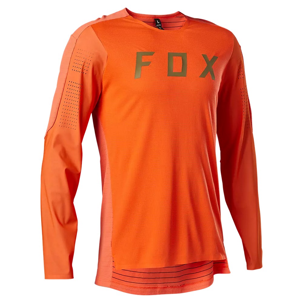 MTB Jersey Long Sleeves Flexair Pro LS Jersey Orange Size S