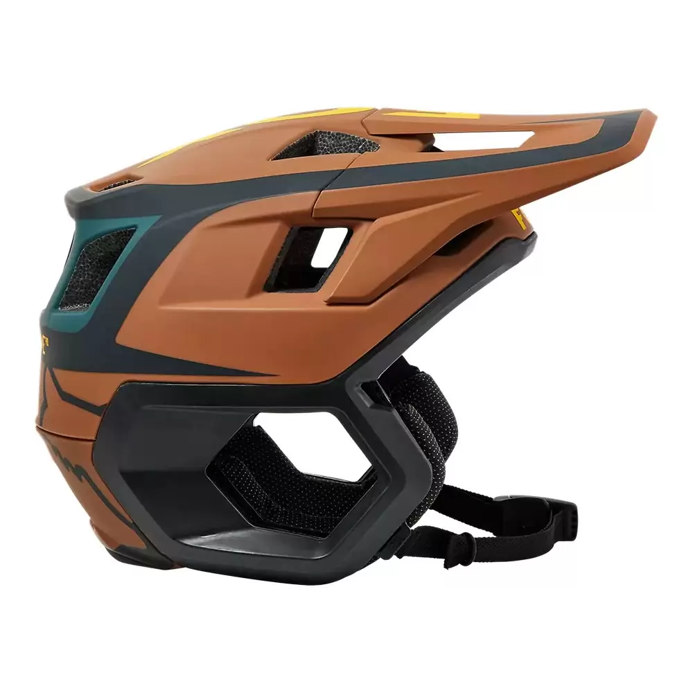 MTB Enduro Helm Dropframe PRO Dvide MIPS Braun Größe S (52-54cm) #1