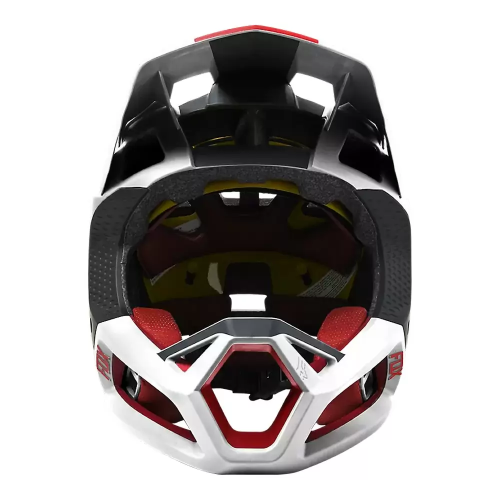 Proframe Blocked MTB Full Face Helmet White/Black Size XL (61-64cm) #4
