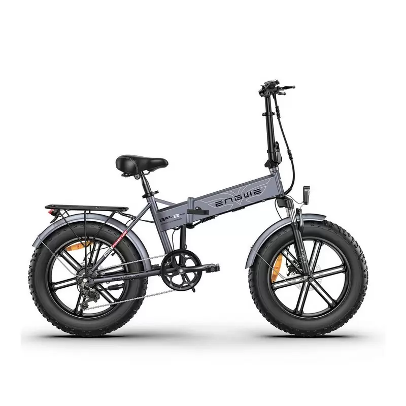 Bici Pieghevole Fat Bike EP-2 Pro 20'' 7v 624Wh Grigio Taglia Unica #1