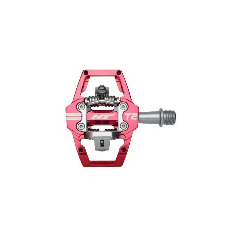 Pair pedals T2 023 Enduro Race Red #1