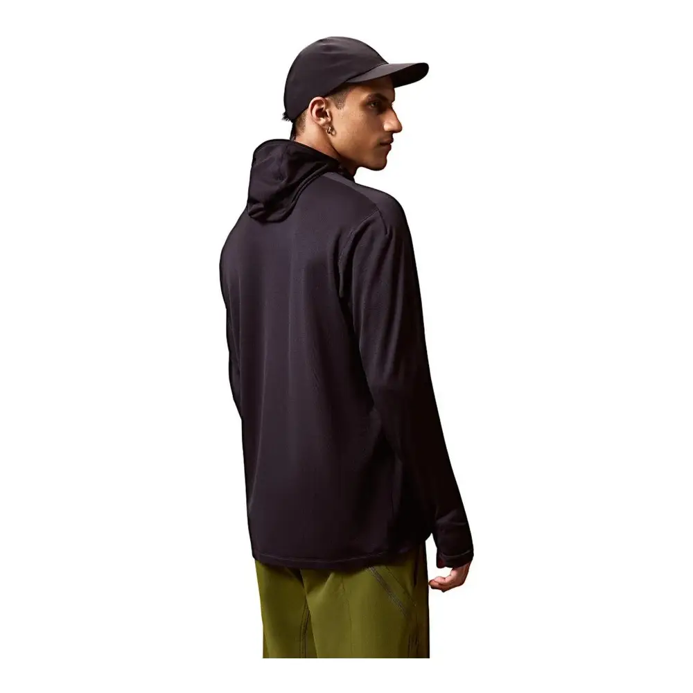 Felpa MTB Con Cappuccio AllTrack Roam Scuba Hoodie Nero Taglia S #2
