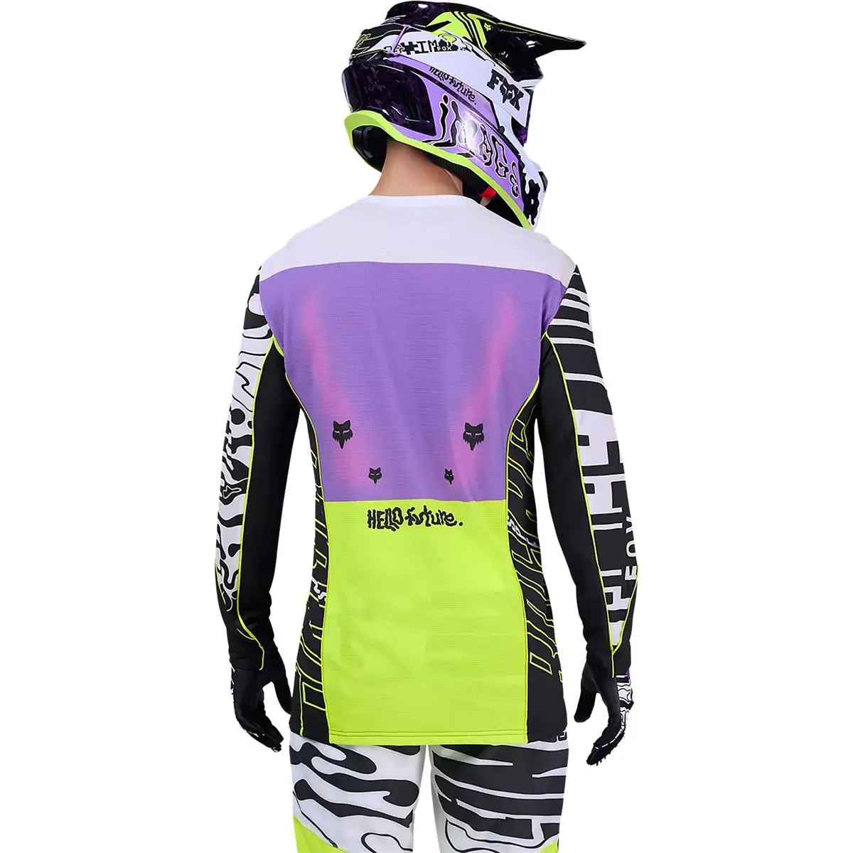 Camisola MTB Manga Longa Flexair Phantom Edição Limitada Roxo Tamanho S #2