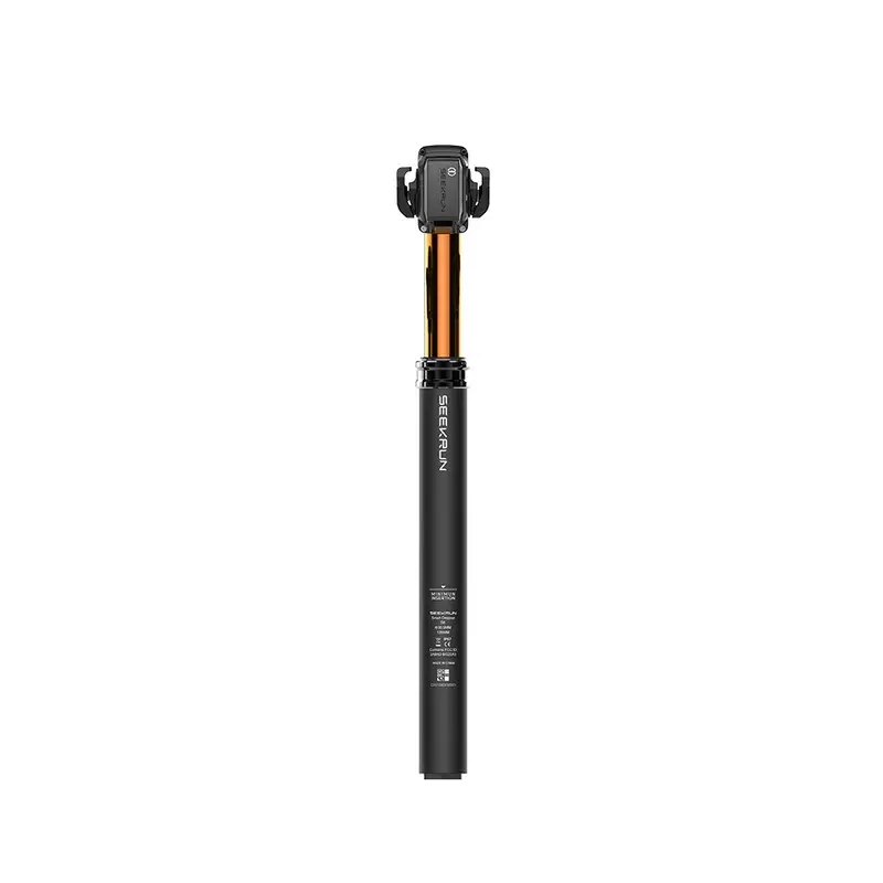 Reggisella Telescopico Wireless S8 MTB Smart Dropper 30.9mm Escursione 150mm Nero/Oro #2