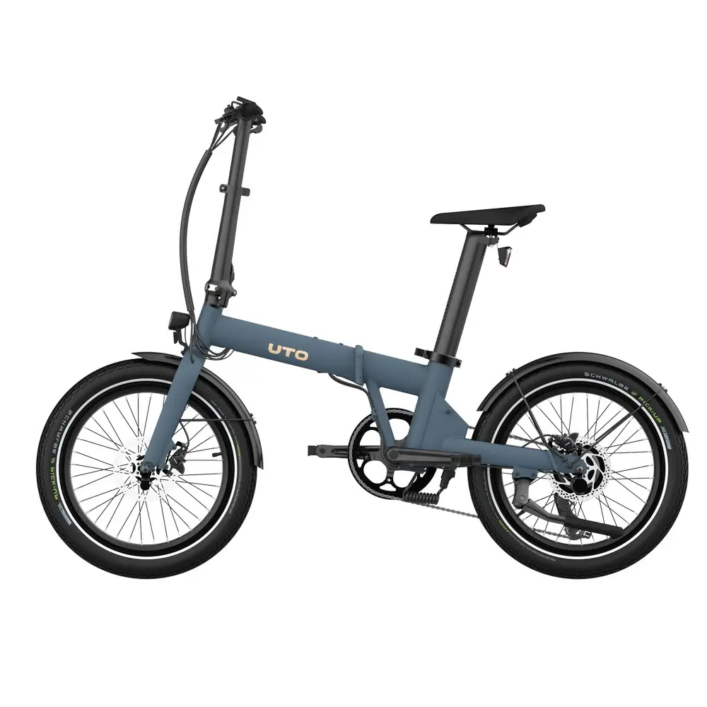 Vélo Électrique Pliable OG20 20'' 7v 378Wh Moteur Arrière Bleu Océan Taille Unique #1