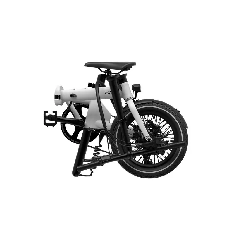 Morning Bicicleta eléctrica plegable gris, 16'', 4v, 230Wh, EOVOLT, con motor trasero, talla única #2