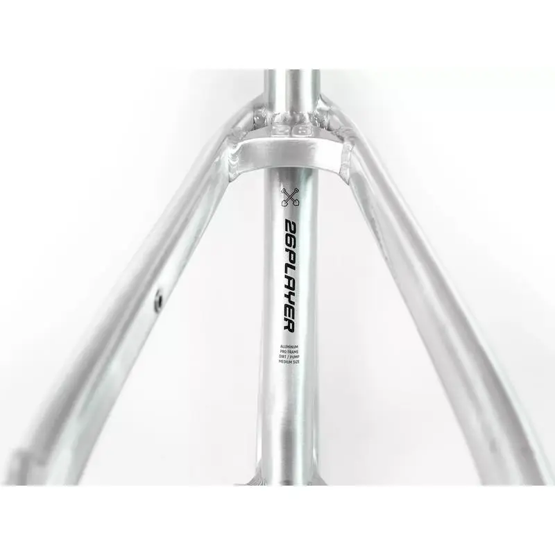 Cadre Dirt Two6Player Pro 26'' Glossy Brushed Silver 2027 Taille L #4