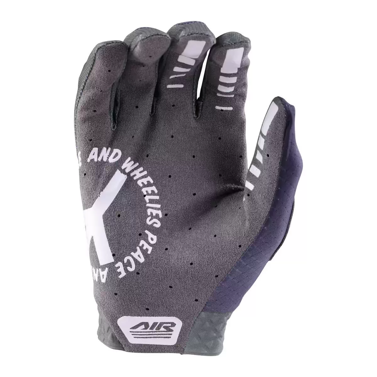 MTB Gloves Air Glove Lucid Army Green Grey/Blue Size M #2