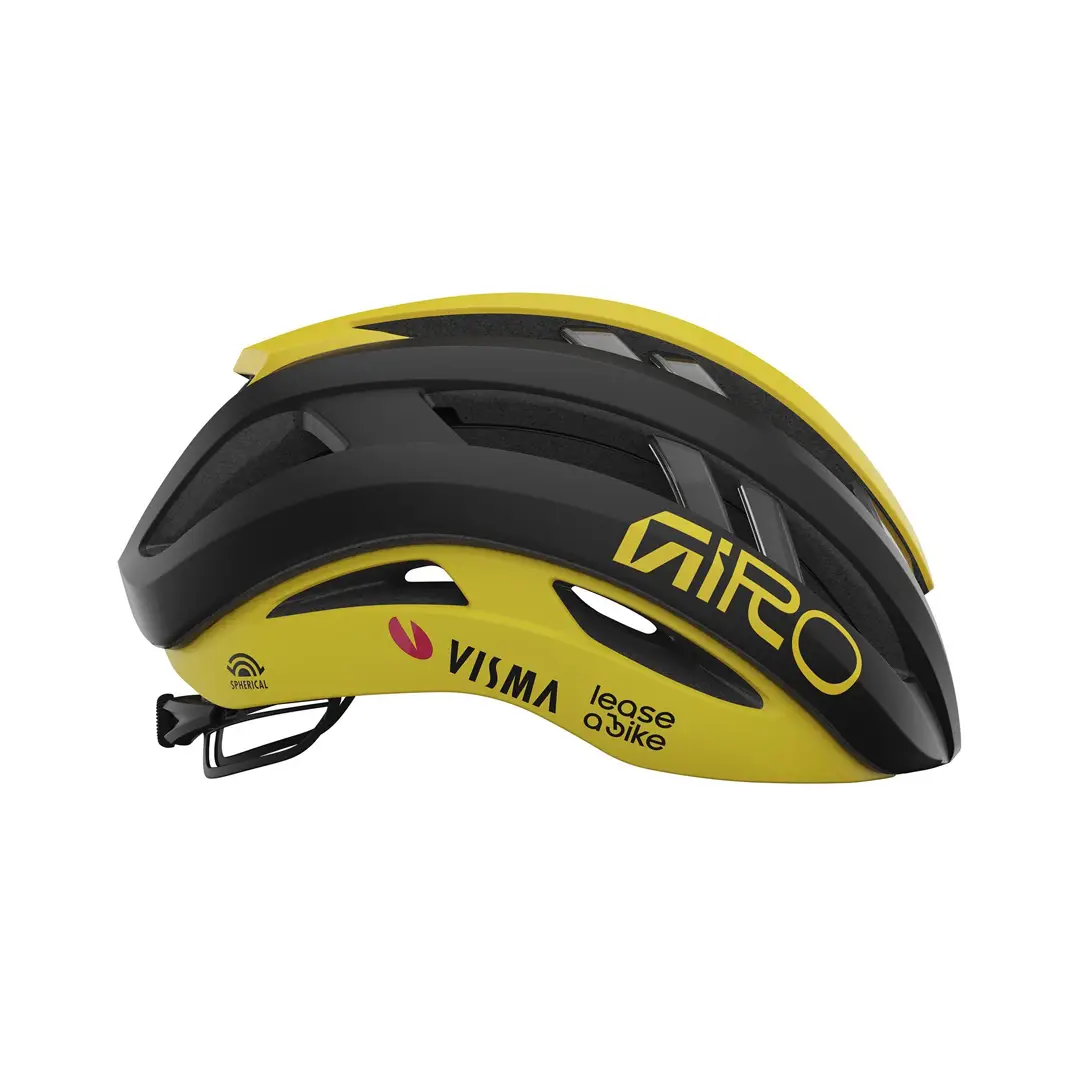 Aries Spherical Mips Team Visma Limited Edition Helmet Yellow/Black Size M (55-59cm) #2
