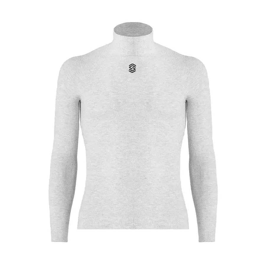 Maglia Termica Stay X-Warm Manica Lunga Collo Alto Grigio Perla Taglia XS/S #1