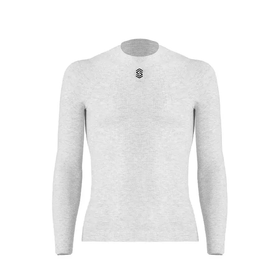 Maglia Termica Stay Warm Manica Lunga Girocollo Grigio Perla Taglia XS/S #1