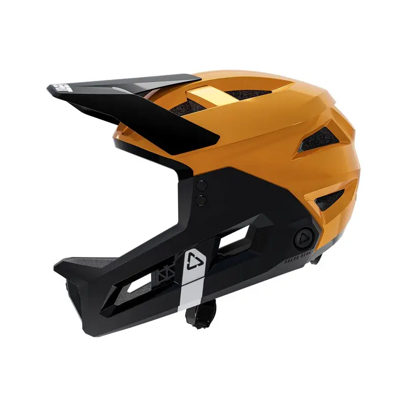 Casco MTB Integrale Bambino Enduro 2.0 Mentoniera Rimovibile Giallo Taglia XS (50-54cm) #2
