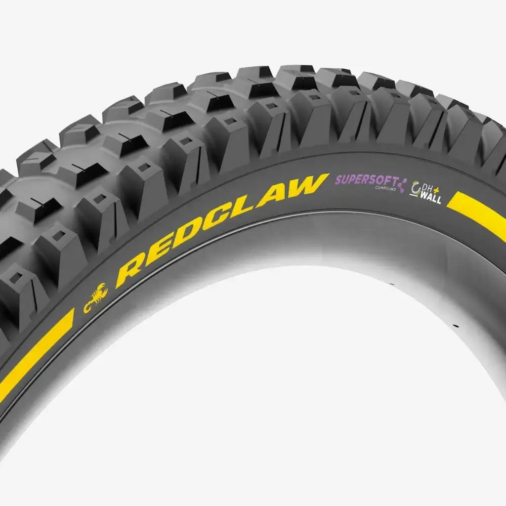 Copertone MTB Scorpion RED CLAW DHWALL+ Supersoft Team Edition 60x2 TPI Yellow Label 27.5x2.40'' - image