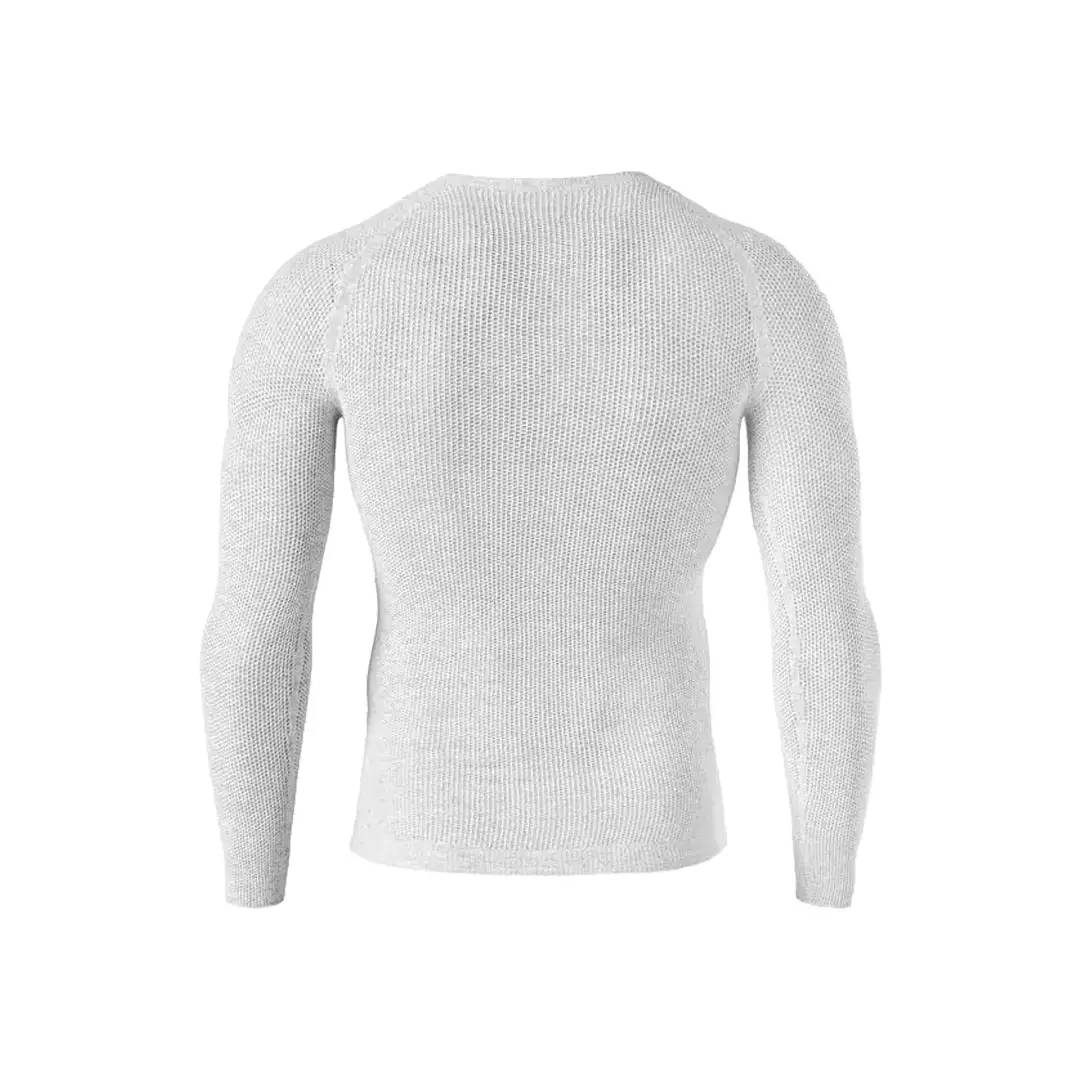 PRIMO Thermo Dry Pro Langarmshirt Perlgrau Größe XS/S #2