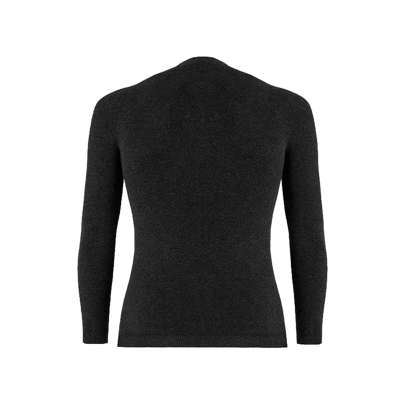 Stay Warm Round Neck Long Sleeve Thermal Shirt Antracite Black Size XS/S #2