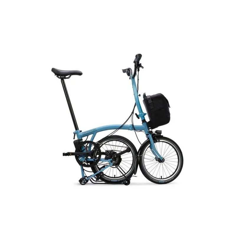 Bicicleta Eléctrica Plegable Electric C Line 16'' 4v 345Wh e-Motiq Talla M Nube Metálico #2