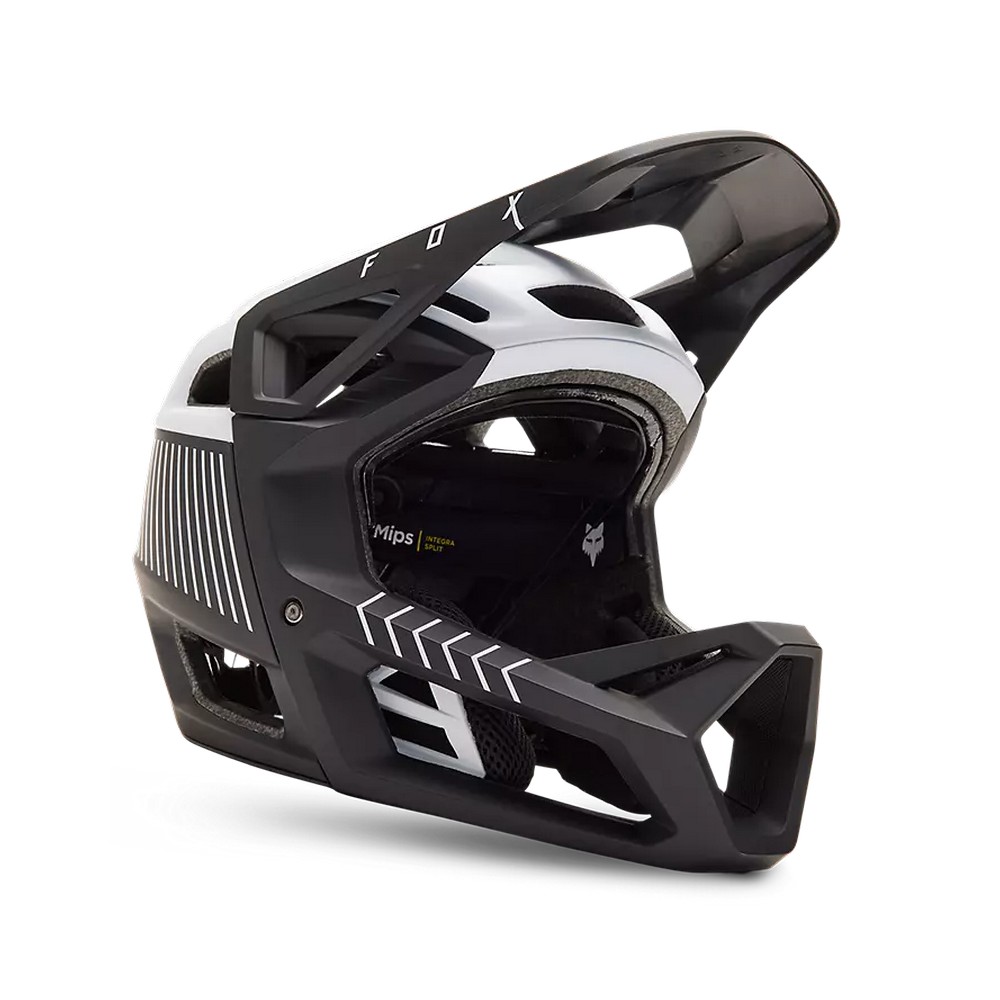 Proframe RS Mash CE MTB Integralhelm schwarz/weiß Größe S (51-55cm)