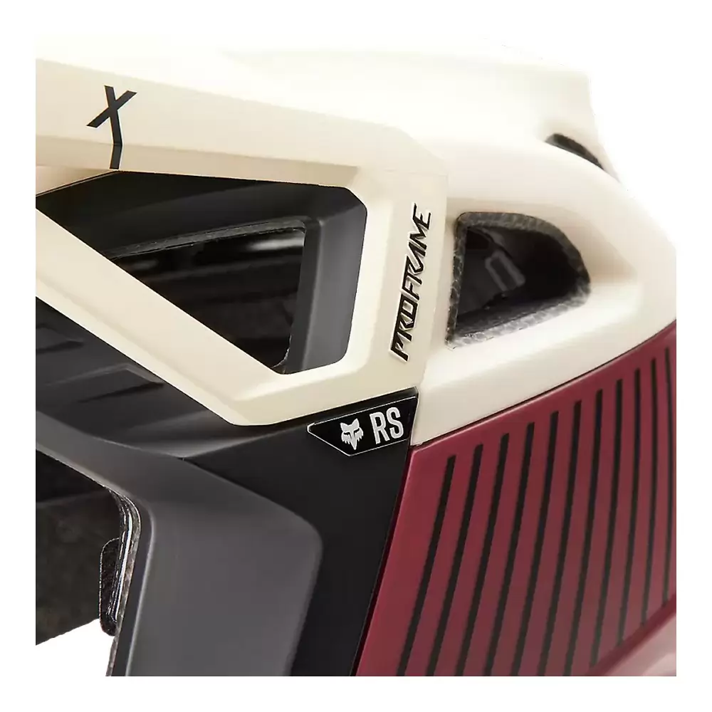 Proframe RS Mash CE MTB Full Face Helmet Beige/Bordeaux Size S (51-55cm) #8