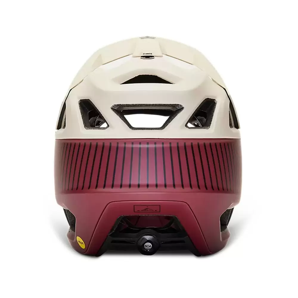 Proframe RS Mash CE MTB Full Face Helmet Beige/Bordeaux Size S (51-55cm) #3