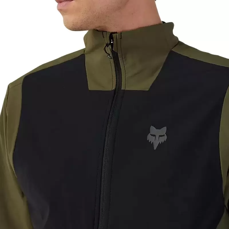 Defend Fire Alpha Jacket MTB Jacket Green Size M #7